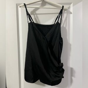Black Satin Cami